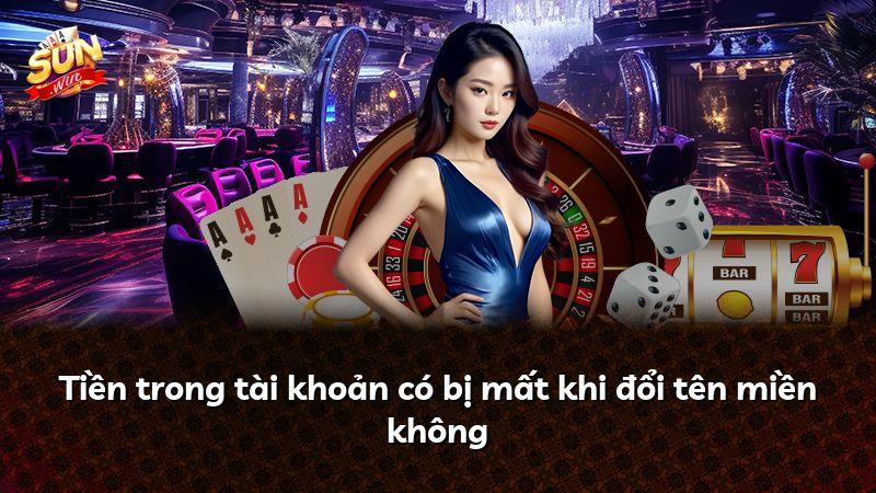 Tiền trong tài khoản có bị mất khi đổi tên miền không